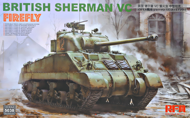   Sherman vc firefly    Rye Field Model (RFM-RM5038)