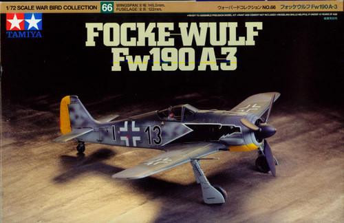  Focke-Wulf Fw190 A-3 TAMIYA (TAM60766)