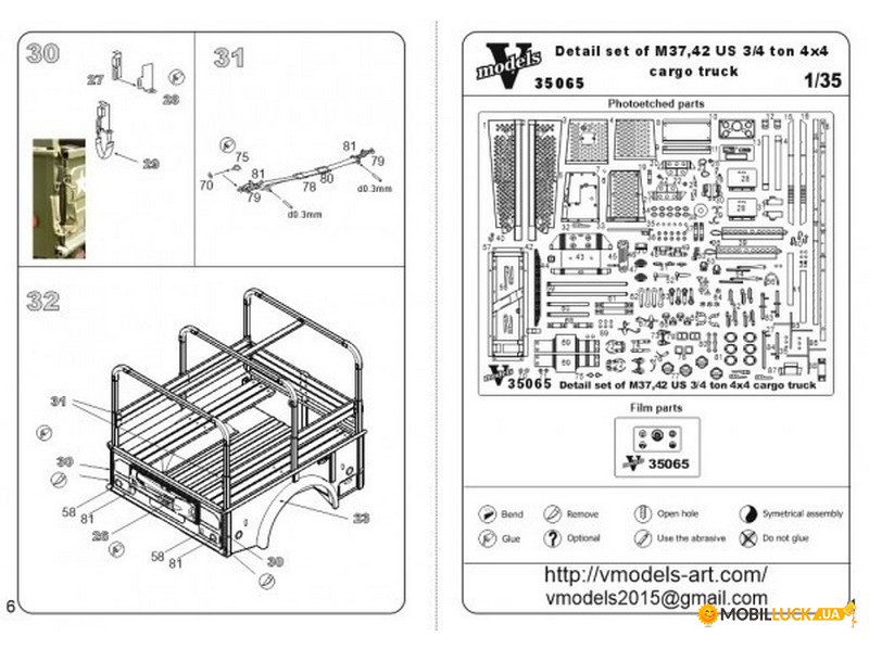    M37,42   3/4  44 (Roden) Vmodels (Vmodels35065)