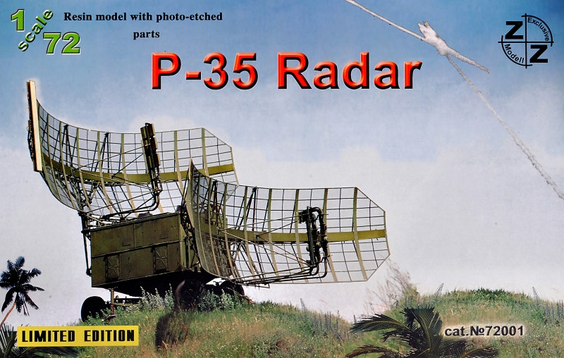 ZZ72001 P-35 Soviet radar, resin/pe ZZ MODELL (ZZ72001)