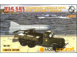 ZZ87019 ZiS-151 vehicle with P-15 anti-ship missile ZZ MODELL (ZZ87019)