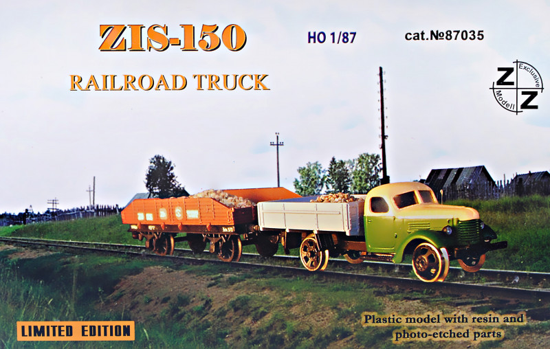 ZZ87035 ZiS-150 Soviet railroad truck ZZ MODELL (ZZ87035)