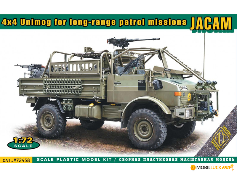      JACAM 4x4 Unimog ACE (ACE72458)