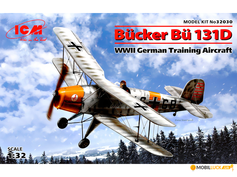    Bucker Bu 131D, 2 ICM (ICM32030)