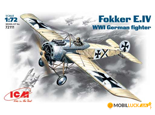   Fokker E-IV ICM (ICM72111)