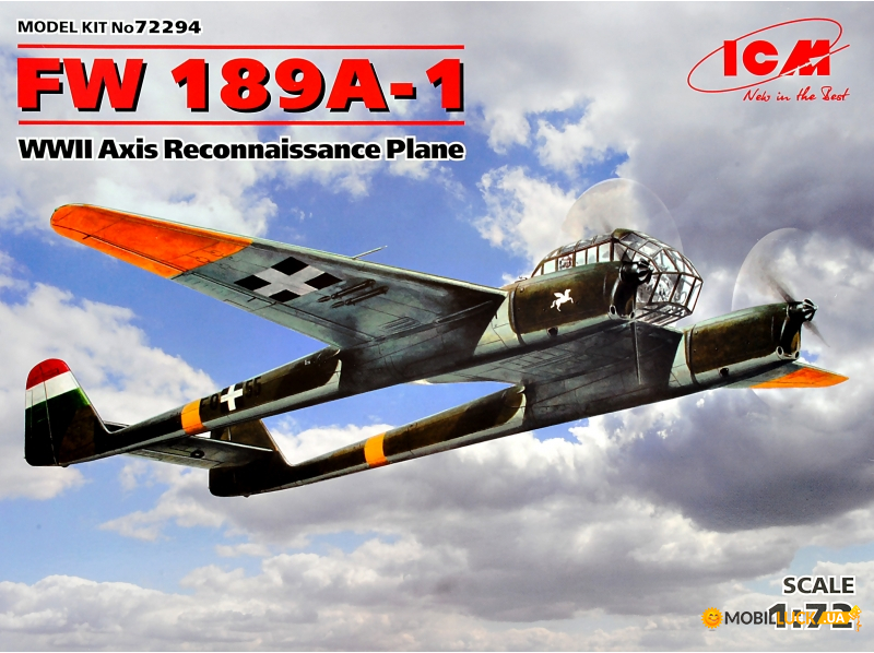  ICM  - Fw 189A-1     1:72 ICM (ICM72294)