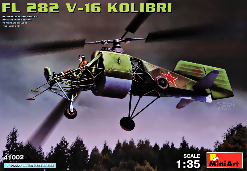  FL 282 V-16 Kolibri MINIART (MA41002)