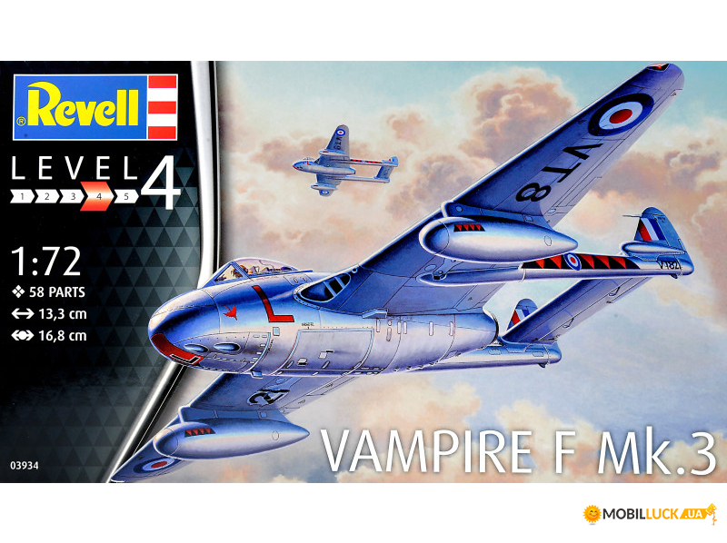  Revell  Vampire F Mk.3 (RV03934)