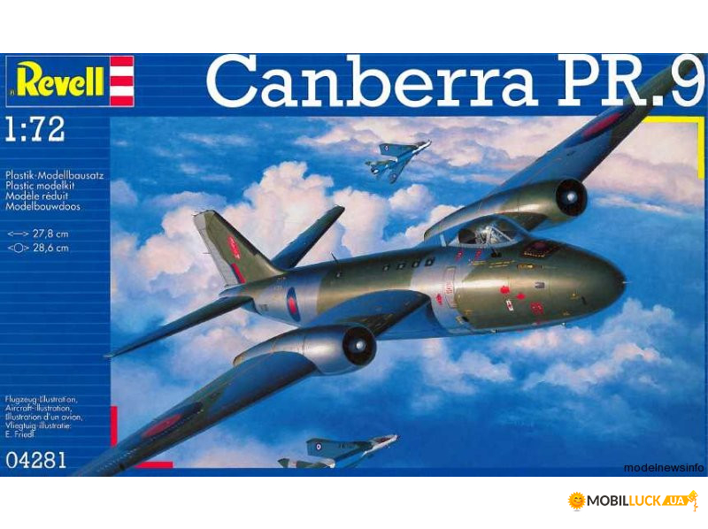  Revell Canberra PR.9 1:72 Revell (RV04281)