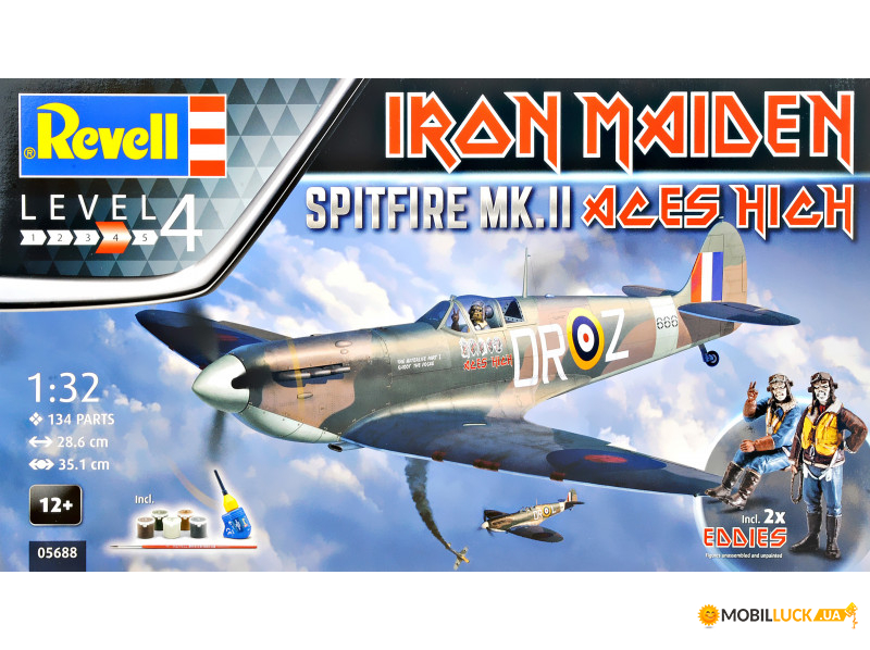     Spitfire Mk.II Aces High Iron Maiden Revell (RVL-05688)