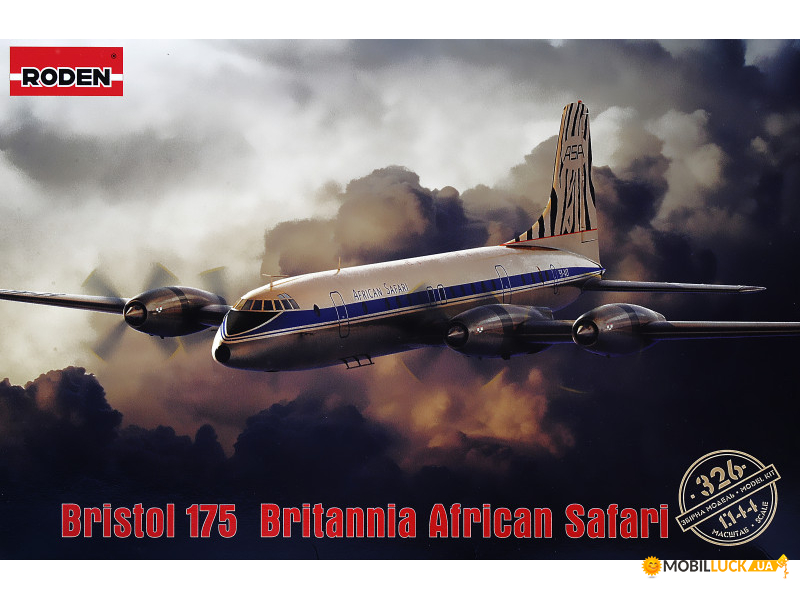  Roden  Bristol 175 Britannia "African Safari" (RN326)