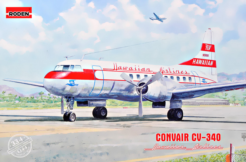   Convair CV-340 Hawaiian Airlines RODEN (RN334)