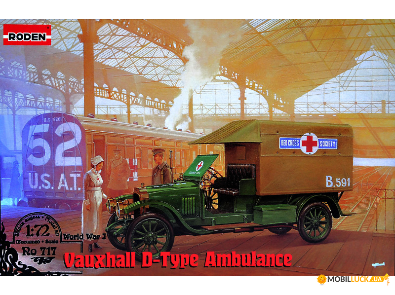  Vauxhall D-type Red Cross RODEN (RN717)