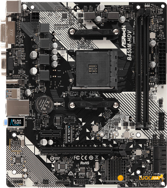   ASRock B450M-HDV (sAM4)