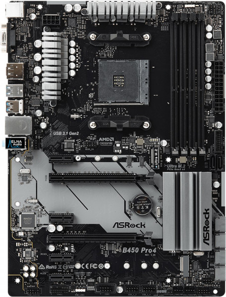   ASRock B450 Pro4 (sAM4)