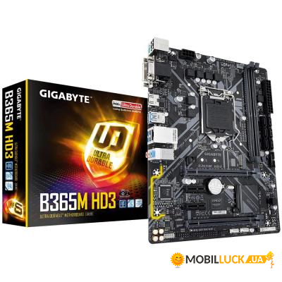   Gigabyte B365M HD3