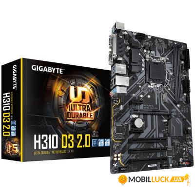   Gigabyte H310 D3 2.0