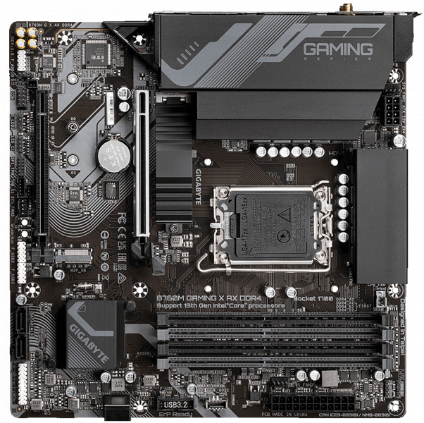   GIGABYTE B760M GAMING X AX DDR4