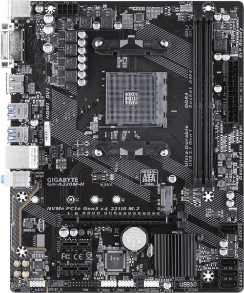   Gigabyte GA-A320M-H (sAM4)