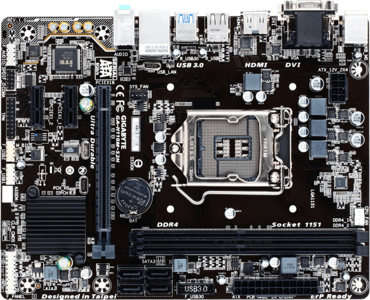   Gigabyte GA-H110M-S2H