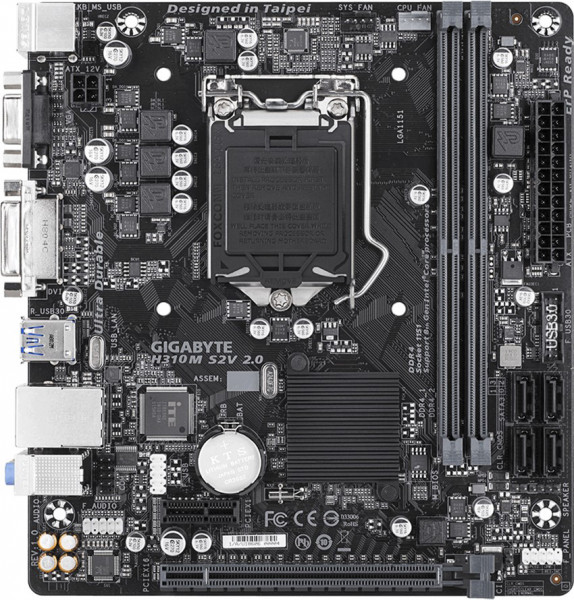   Gigabyte H310M S2 2.0