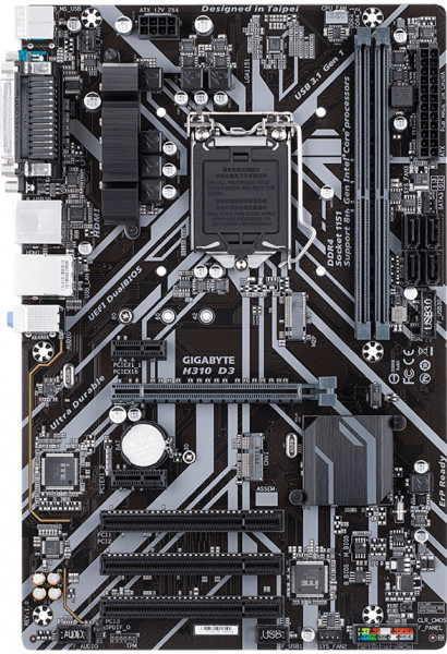   Gigabyte H310 D3 (s1151)