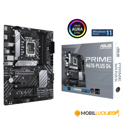   Asus Prime H670-PLUS D4