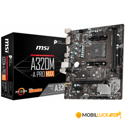   MSI A320M-A PRO MAX