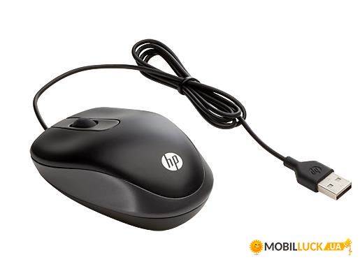  HP (G1K28AA) Travel Mouse Black USB