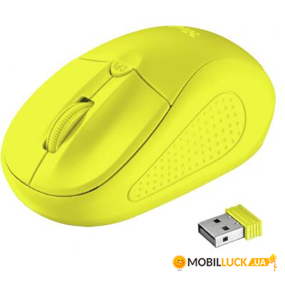  Trust Primo Wireless Neon Yellow (22742)