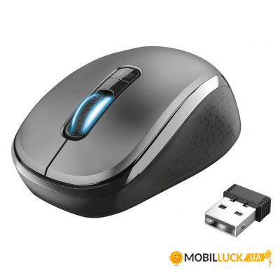  Trust Yvi Dual-Mode Wireless Grey (24208)