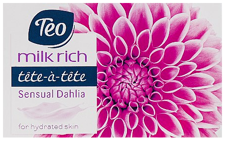   Teo Tete-a-Tete Milk Rich Soap Sensual Dahlia, 100  045196