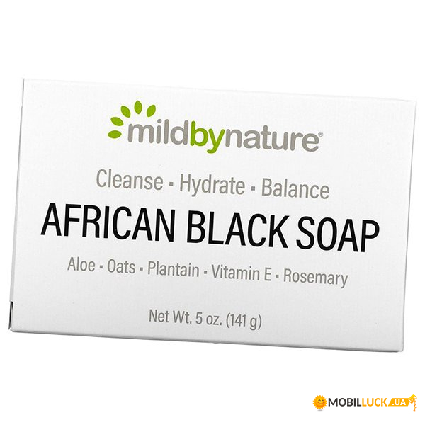    ,     Mild By Nature African Black Bar Soap141 (43554002)