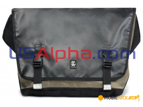 - Crumpler Muli Courier black tarpaulin MUC-004 