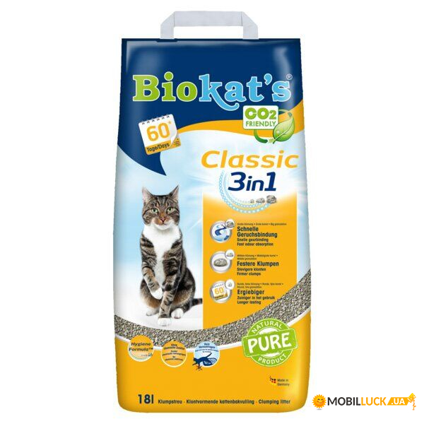  Gimpet Biokats Classic 3-in-1 18L G-613789