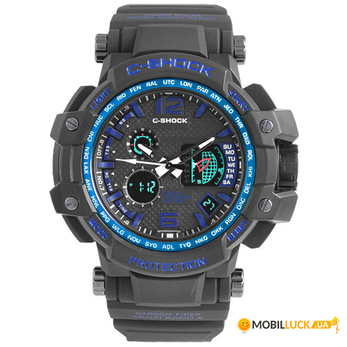   C-SHOCK GPW-1000 Black-Blue (5234)