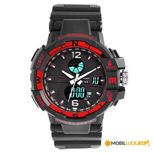   C-SHOCK GWA-1100 Black-Red (5245)