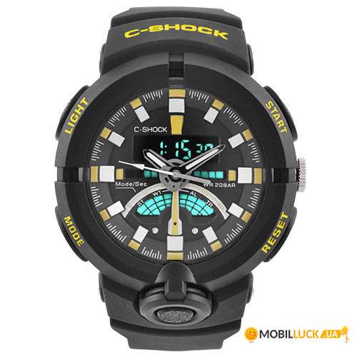   C-SHOCK GA-500 Black-Yellow (5317)