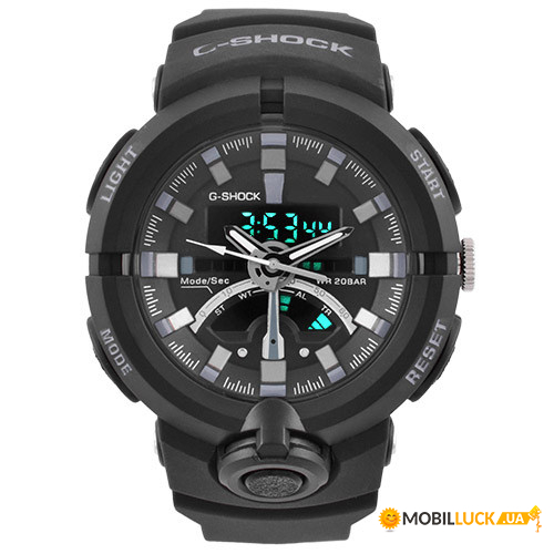   C-SHOCK GA-500 Black-Silver (5318)