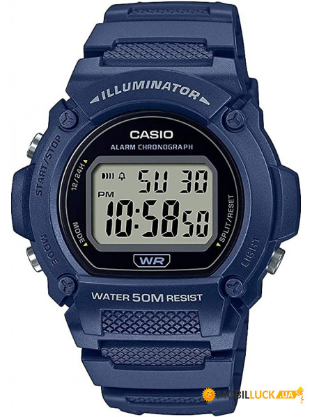  Casio Digital Blue (W-219H-2AVCF)