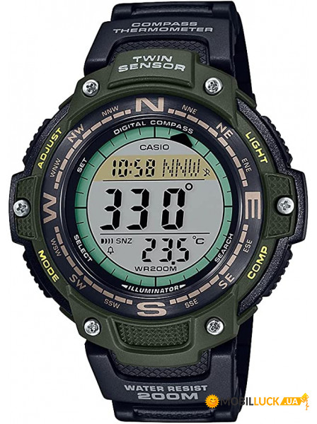  Casio Twin Sensor (SGW-100-3AVCF)