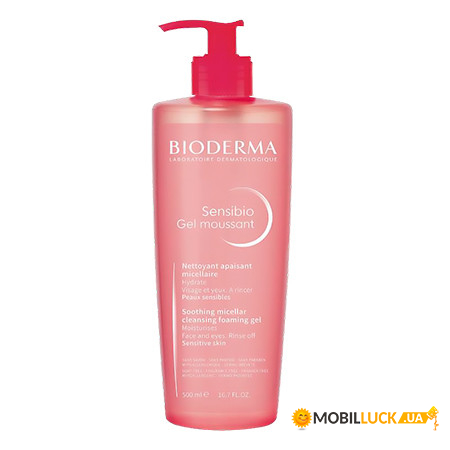   Bioderma Sensibio Gel Moussant 500 