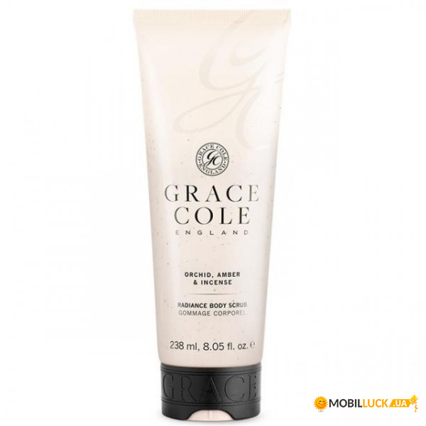    Grace Cole Body Scrub Orchid, Amber & Incense 238 