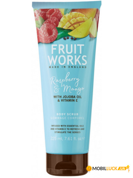    Grace Cole Fruit Works Raspberry and Mango 225 