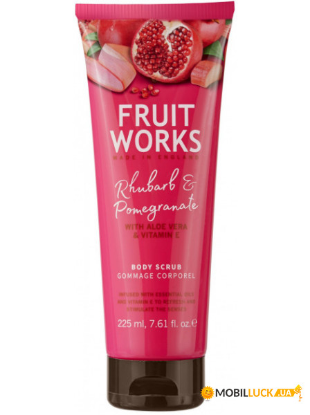    Grace Cole Fruit Works Rhubarb and Pomegranate 225 