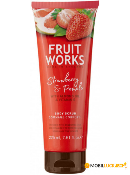    Grace Cole Fruit Works Strawberry and Pomelo 225 