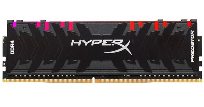   DDR4 8GB/3600 Kingston HyperX Predator RGB (HX436C17PB4A/8)