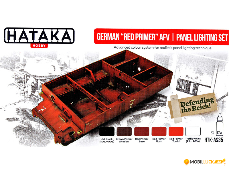    Red Primer   -   , 6. Hataka Hobby (HTK-AS35)