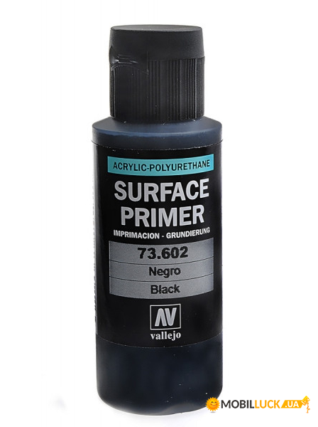 -  Vallejo Black Primer 60  (VLJ73602)