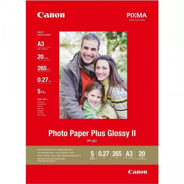  Canon A3 Photo Paper Plus PP-201, 20 . (2311B020)
